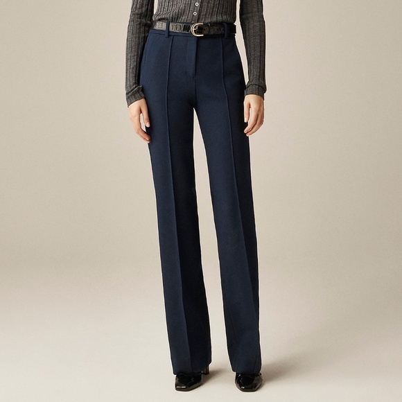 J. Crew Navy Blue Natalia Dress Pants in Four Season Stretch - 6 - Picture 5 of 7